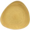 Churchill Stonecast Triangular Plate Mustard 265mm (Pack of 12) (CY738)