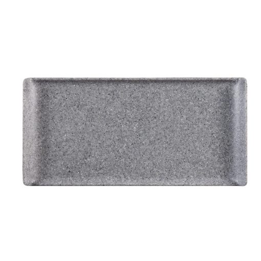 Churchill Melamine Rectangular Trays Granite 300mm (Pack of 6) (CY771)