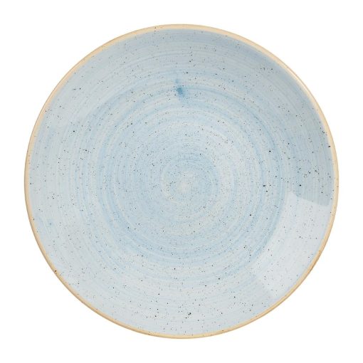 Churchill Stonecast Deep Coupe Plates Duck Egg Blue 281mm (Pack of 12) (CY830)