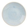 Churchill Stonecast Deep Coupe Plates Duck Egg Blue 255mm (Pack of 12) (CY831)