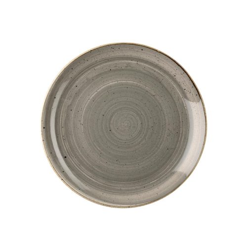 Churchill Stonecast Coupe Plate Grey 288mm (Pack of 12) (CY965)