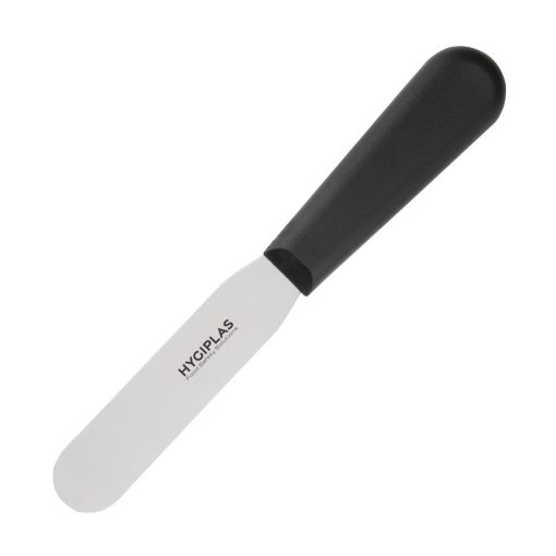 Hygiplas Straight Blade Palette Knife Black 10cm (D401)
