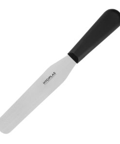 Hygiplas Straight Blade Palette Knife Black 15cm (D402)