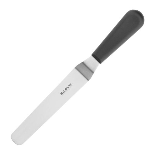 Hygiplas Angled Blade Palette Knife Black 19cm (D410)