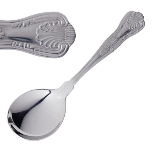 Olympia Kings Soup Spoon (Pack of 12) (D688)