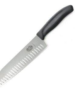 Victorinox Santoku Knife Fluted Edge 17cm (D828)