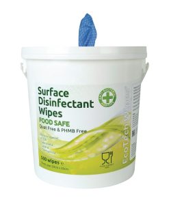 EcoTech Quat-Free Disinfectant Surface Wipes Bucket (500 Pack) (DA301)