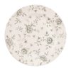 Churchill Vintage Prints Rose Chintz Profile Plates Grey 276mm (Pack of 6) (DA665)