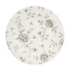 Churchill Vintage Prints Rose Chintz Profile Plates Grey 210mm (Pack of 6) (DA666)