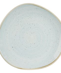 Churchill Stonecast Trace Plates Duck Egg Blue 286mm (Pack of 12) (DA730)