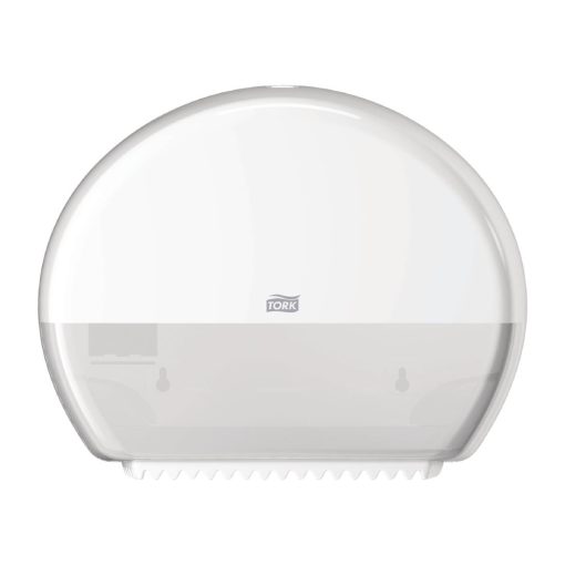 Tork Mini Jumbo Toilet Roll Dispenser White (DB463)