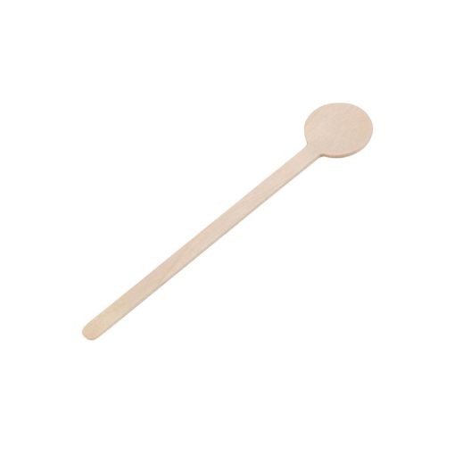 Fiesta Green Biodegradable Wooden Cocktail Stirrers 100mm (Pack of 100) (DB492)