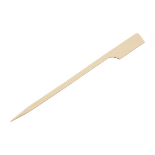 Fiesta Green Biodegradable Bamboo Paddle Skewers 120mm (Pack of 100) (DB496)