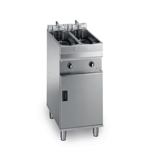 Valentine Twin Tank Twin Basket Free Standing Electric Fryer Evo 2200 (DB592)