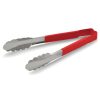 Vollrath Red Utility Grip Kool Touch Tong 9" (DC247)