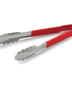 Vollrath Red Utility Grip Kool Touch Tong 12" (DC248)