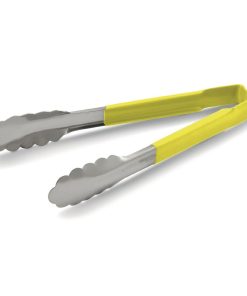 Vollrath Yellow Utility Grip Kool Touch Tong 12" (DC250)