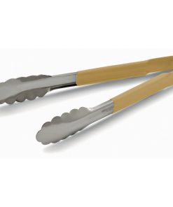 Vollrath Tan Utility Grip Kool Touch Tong 9" (DC251)