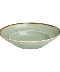 Olympia Kiln Pasta Bowls Moss 250mm (Pack of 4) (DC307)