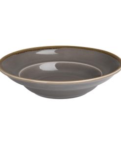 Olympia Kiln Pasta Bowls Smoke 250mm (Pack of 4) (DC308)