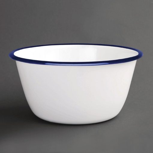 Olympia Enamel Pudding Bowls 155mm (Pack of 6) (DC389)
