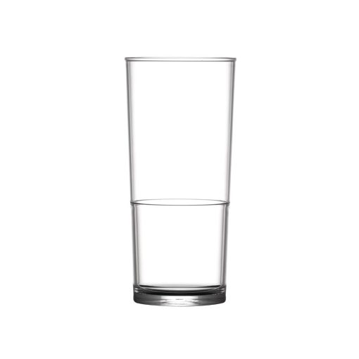 BBP Polycarbonate Hi Ball In2Stax Glasses Half Pint (Pack of 48) (DC418)