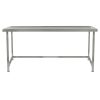 Parry Fully Welded Stainless Steel Centre Table 1200x600mm (DC592)