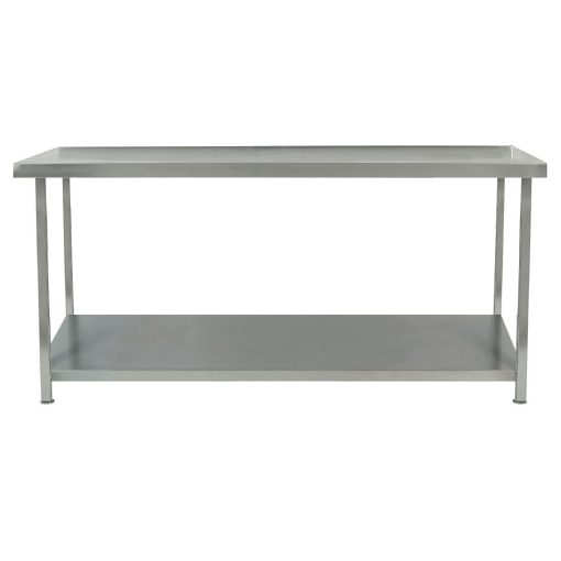 Parry Fully Welded Stainless Steel Centre Table with Undershelf 1500x600mm (DC595)