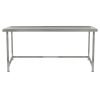 Parry Fully Welded Stainless Steel Centre Table 900x600mm (DC618)