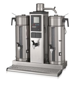 Bravilor B5 HW Bulk Coffee Brewer with 2x5Ltr Coffee Urns and Hot Water Tap Three Phase (DC687-3P)