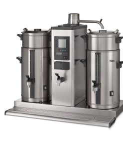 Bravilor B10 HW Bulk Coffee Brewer with 2x10Ltr Coffee Urns and Hot Water Tap (DC690-1P)