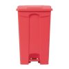 Jantex Kitchen Pedal Bin Red 87Ltr (DC712)