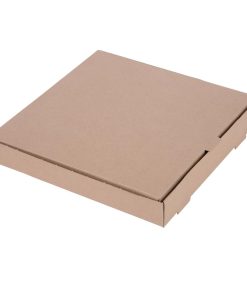 Fiesta Green Compostable Plain Pizza Boxes 12" (Pack of 100) (DC724)