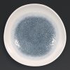 Churchill Studio Prints Raku Trace Round Trace Bowl Topaz Blue 253mm (DC733)