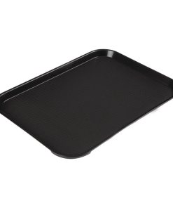 Cambro Polypropylene Fast Food Tray Black 410mm (DE312)