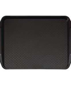 Cambro Polypropylene Handled Fast Food Tray Black 430mm (DE314)