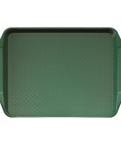 Cambro Polypropylene Handled Fast Food Tray Green 430mm (DE316)