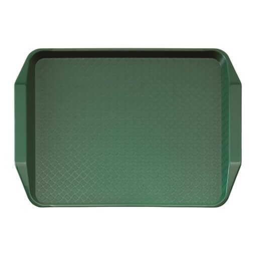 Cambro Polypropylene Handled Fast Food Tray Green 430mm (DE316)