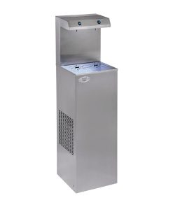 Roller Grill Drinking Fountain with Double Cup Filler AQUA80 (DE389)