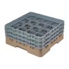 Cambro Camrack Beige 16 Compartments Max Glass Height 174mm (DE783)