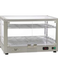 Roller Grill Heated 2 Shelf Display Cabinet WD780 SI (DF410)