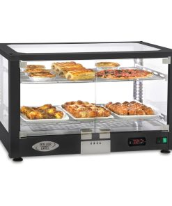 Roller Grill Heated 2 Shelf Display Cabinet WD780 SN (DF411)