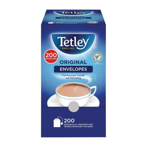 Tetley Black Tea Envelopes (Pack of 200) (DF609)