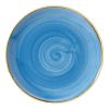 Churchill Stonecast Round Coupe Plate Cornflower Blue 165mm (Pack of 12) (DF767)