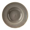 Churchill Stonecast Round Wide Rim Bowl Peppercorn Grey 277mm (Pack of 12) (DF796)