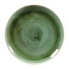 Churchill Stonecast Round Coupe Plates Samphire Green 217mm (Pack of 12) (DF996)