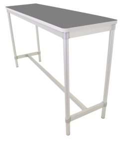 Gopak Enviro Indoor Storm Grey Rectangle Poseur Table 1800mm (DG130-SG)