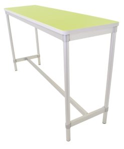 Gopak Enviro Indoor Bright Green Rectangle Poseur Table 1200mm (DG131-BG)