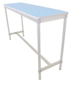 Gopak Enviro Indoor Pastel Blue Rectangle Poseur Table 1200mm (DG131-PB)