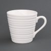 Olympia Café Aroma Mugs White 340ml (Pack of 6) (DH633)